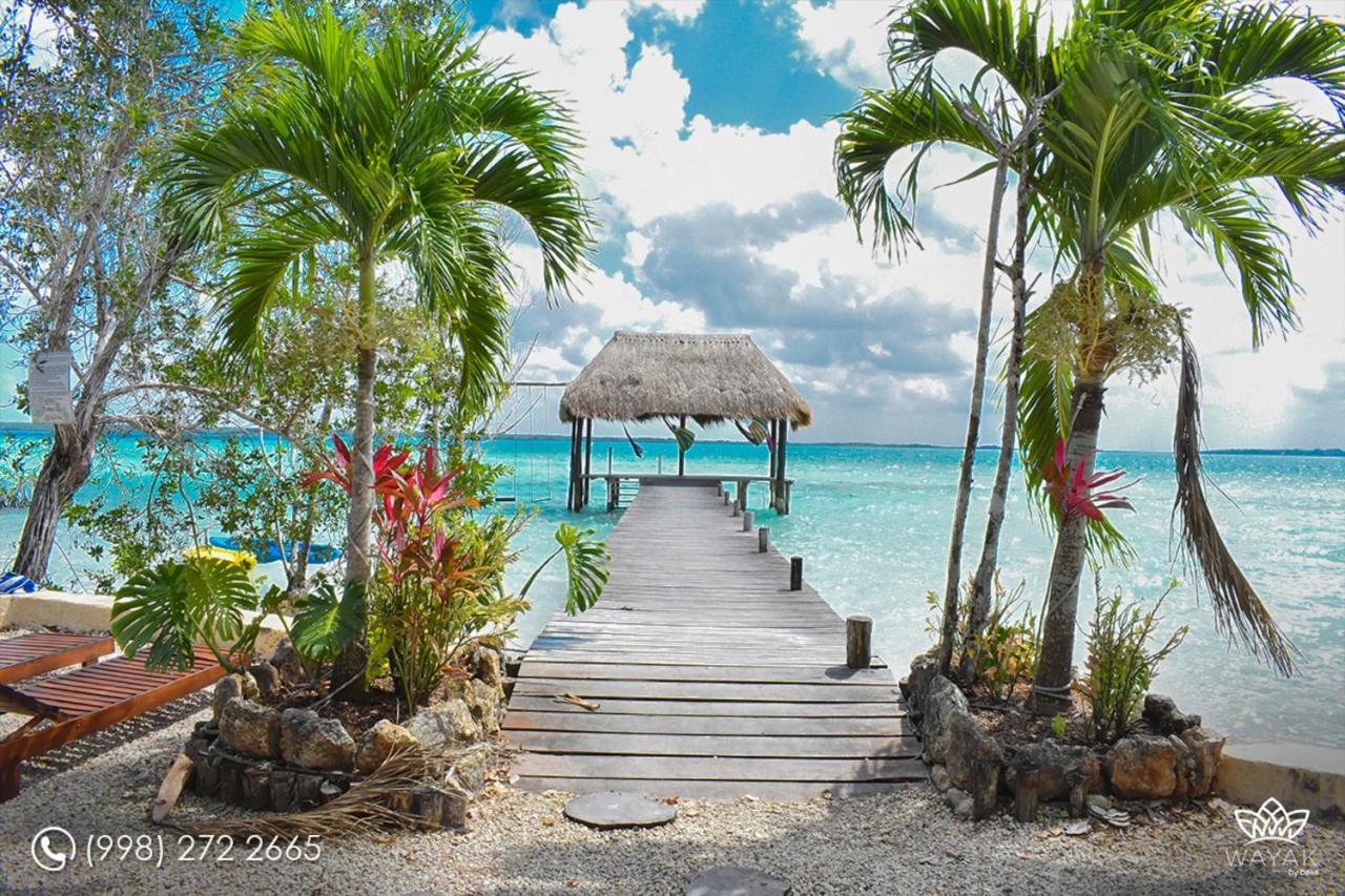 Hotel Wayak Bacalar - Todo Incluido מראה חיצוני תמונה
